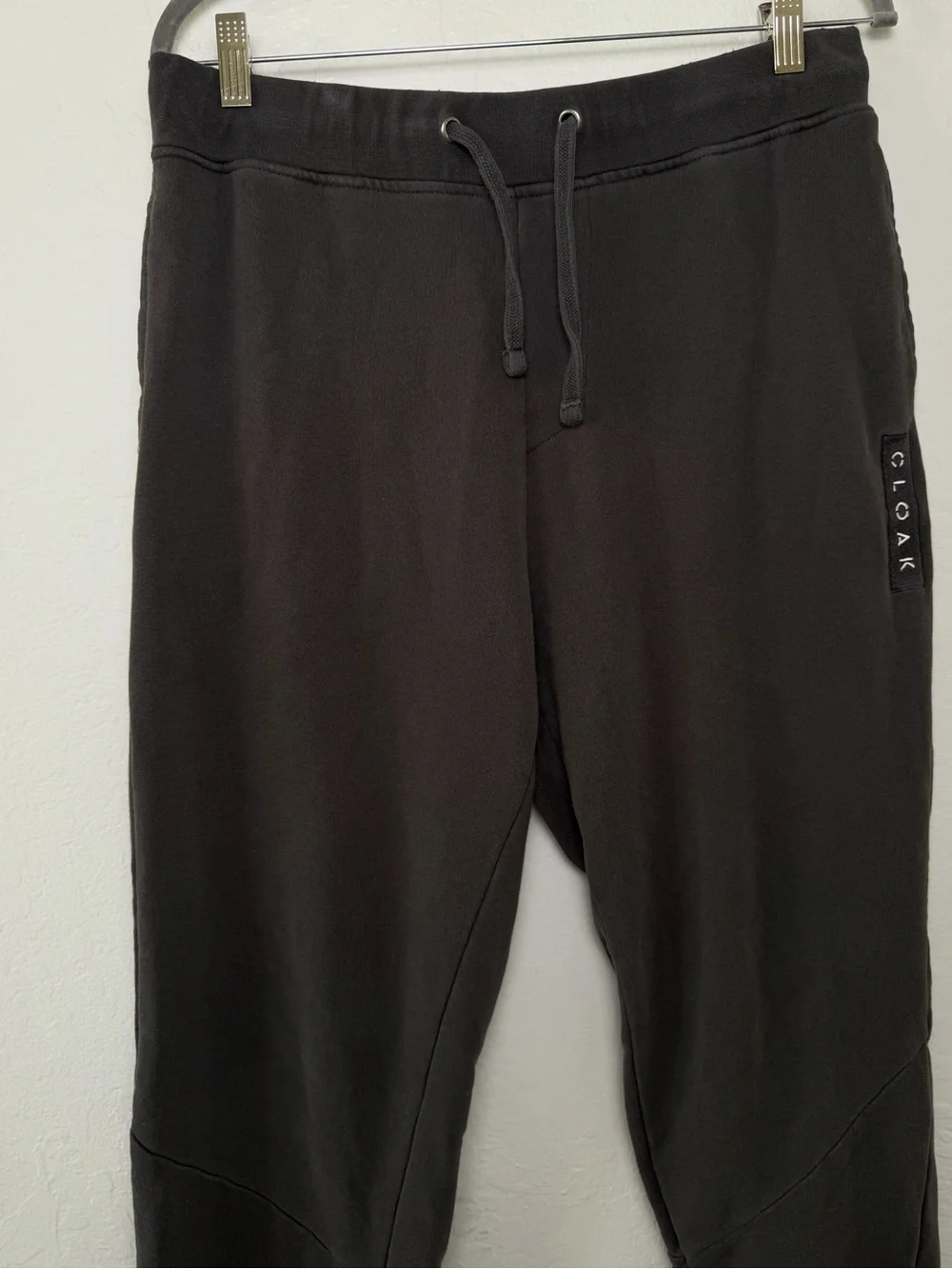 Cloak Sweatpants Men's Dark Charcoal Joggers Tapered Large Streetwear
